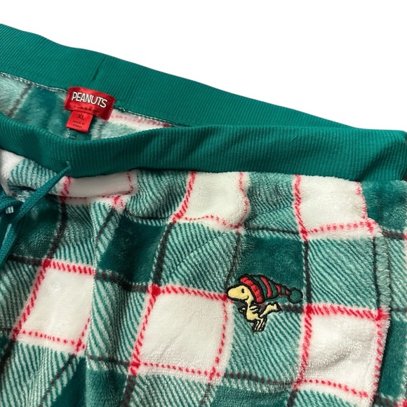 Snoopy® & Woodstock Plush Pajama Pant - Picture 3 of 7